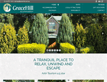 Tablet Screenshot of gracehill.com.au